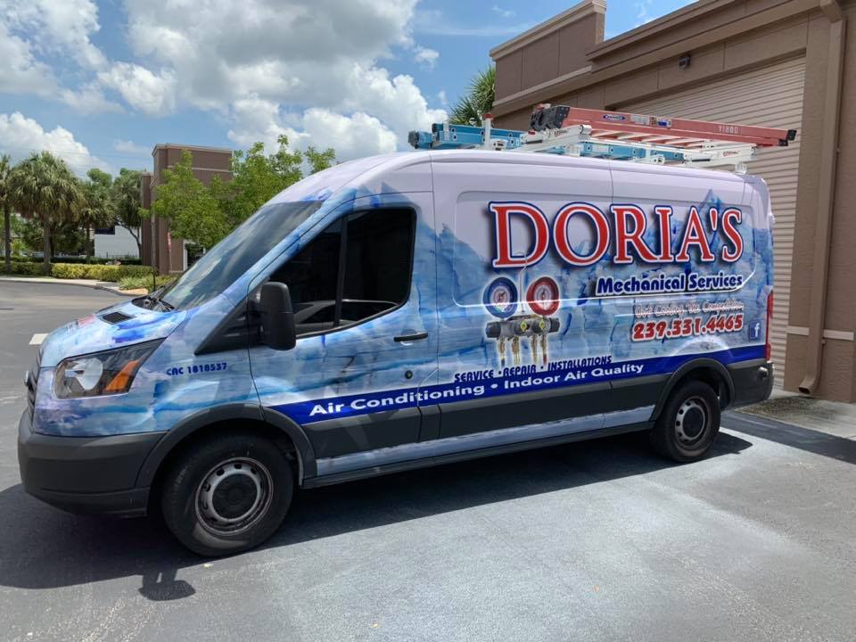 Doria's Mechanical Van